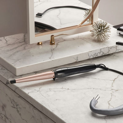 Ceramiczny kręgarek do włosów z beczką 25 mm 1 rok gwarancji i napięciem 110-240V dla gładkich błyszczących kręgów