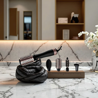 Szczotka do suszenia włosów o mocy 1200W z 3 poziomami temperatury i napięciem 220~240V dla łatwej stylizacji włosów