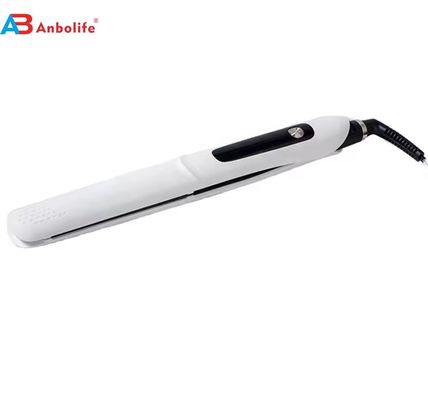 Profesjonalny wyrównywacz włosów i żelazo płaskie z 10 poziomami temperatury 130-230 ° C i płyty teflonowe dla gładkich włosów bez fryzur
