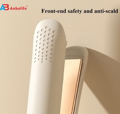 Profesjonalny wyrównywacz włosów i żelazo płaskie z 10 poziomami temperatury 130-230 ° C i płyty teflonowe dla gładkich włosów bez fryzur