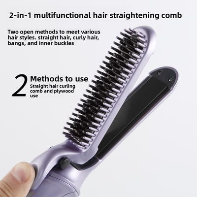 Prostownica i lokówka 35W z podwójnym zastosowaniem z płytkami turmalinowo-ceramicznymi