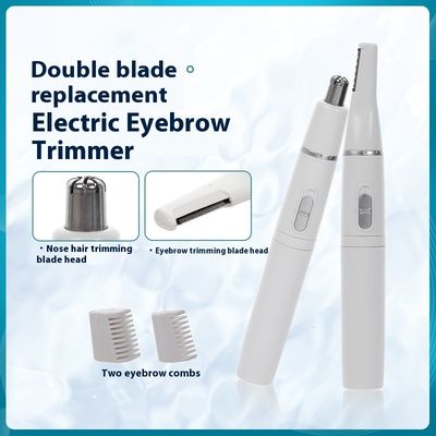 ANBOLIFE Kompaktowy, przenośny elektryczny trymer do włosów w nosie z wytrzymałego tworzywa sztucznego do użytku domowego