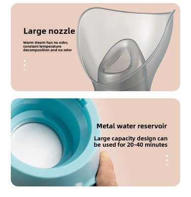 Nawilżający nano parownik do twarzy z 150 ml zbiornikiem na wodę i mocą 50 W do użytku domowego