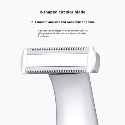 Wielofunkcyjny aparat do golenia dla kobiet z baterią o pojemności 1200 mAh, ostrzem ze stali nierdzewnej i darmowymi częściami zamiennymi