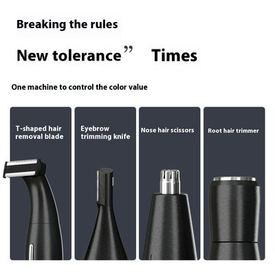 Elektryczna golarka USB z akumulatorem 600mAh i 90-minutowym czasem pracy, ze stalowymi ostrzami, do pielęgnacji osobistej