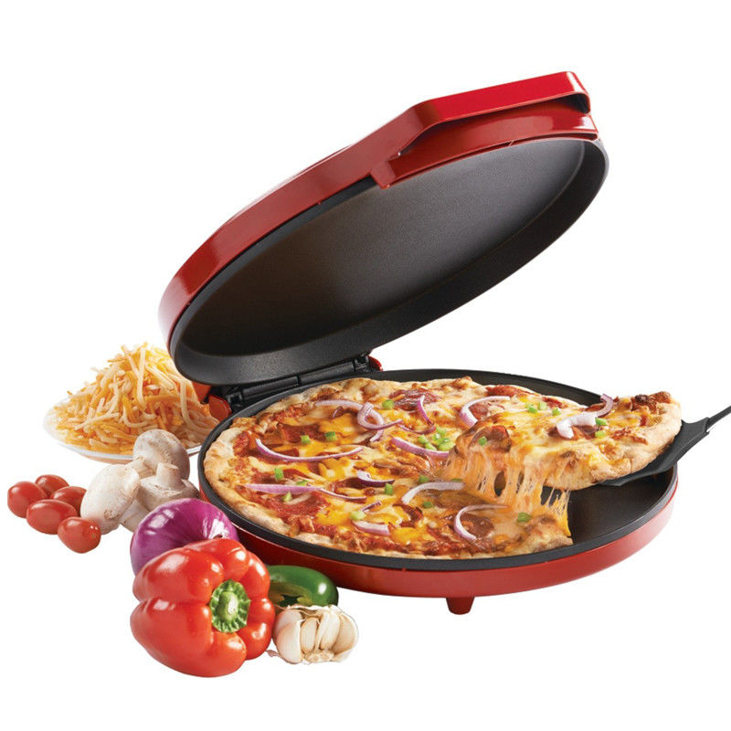 Okrągły, nieprzyleżliwy, twardy, anodowany, powłoki elektryczny, pieczarka do pizzy, pieczarnia do żywności, pieczarnia aluminiowa, zestaw pizzy, z wysokiej jakości patelni do smażenia pizzy