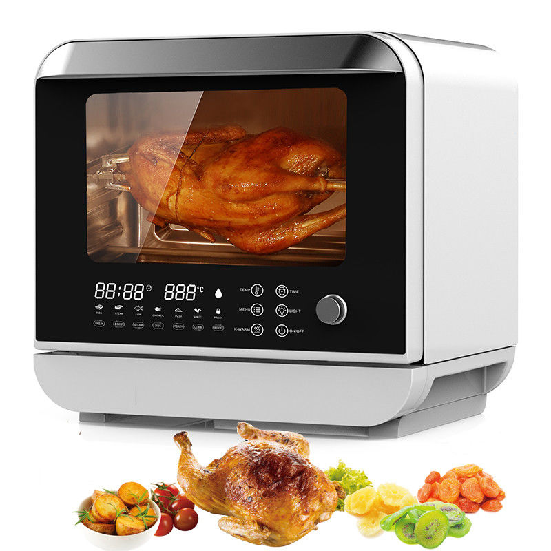 Ekran dotykowy Komercyjne elektryczne smażarki domowe 9L 12L Pary Bez oleju do gotowania Dual Air Fryer Oven