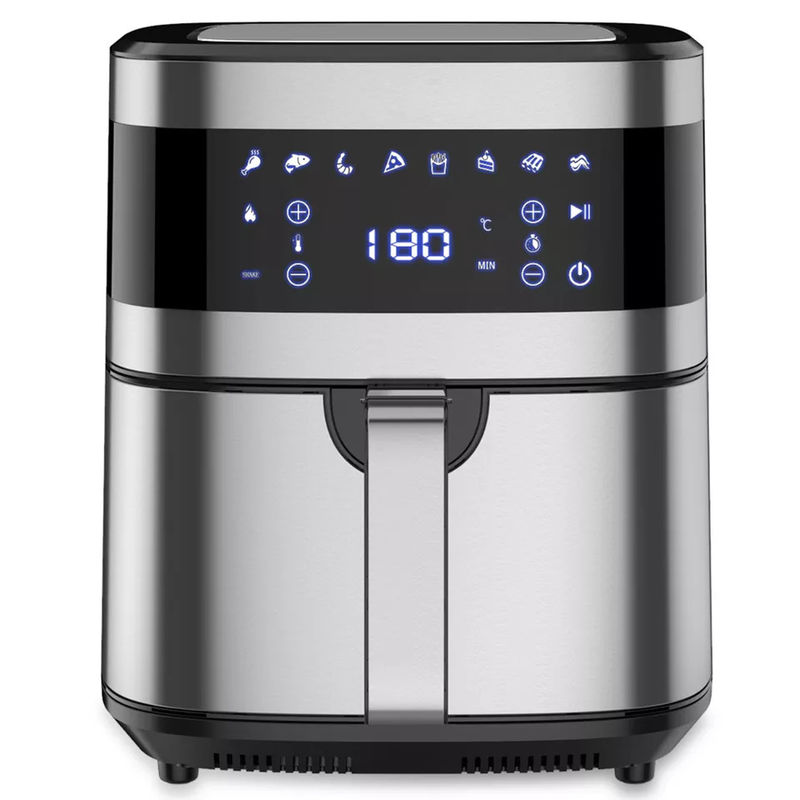 Automatyczne Fryery XL 8L 7L 6.5L 5L Duża moc Zdrowy olej bez gotowania Elektryczny Fryer Wielkopalny
