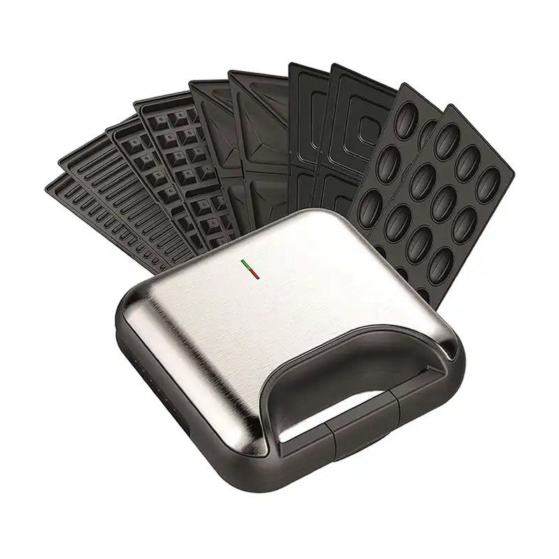 Wielofunkcyjny 9 7 8 6 5 4 3 w 1 Odłączalny Elektryczny Mini Waffle Maker