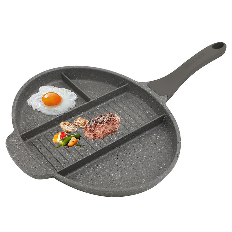 Mała kuchnia Grill elektryczny 5 4 3 w 1 podzielony grillowany grill