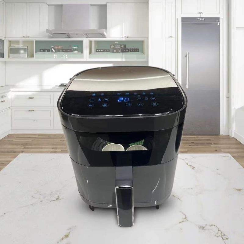 6l Sprytny Fryer Piekarnik ze stali nierdzewnej Wielofunkcyjny Mały kwadrat Zdrowy Elektryczny Do gospodarstw domowych