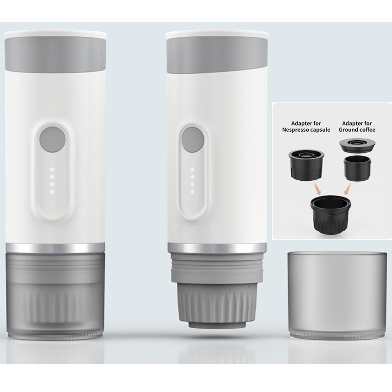 Anbolife BC08 Przenośny Ekspres do Kawy Espresso 15 Bar Ze Stali Nierdzewnej