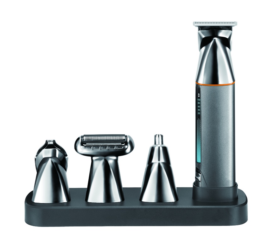 5 w 1 wielofunkcyjna elektryczna maszynka do strzyżenia z baterią 1200mAh i roczną gwarancją dla szybkiego ładowania i całkowicie wodoodpornego trymera do włosów