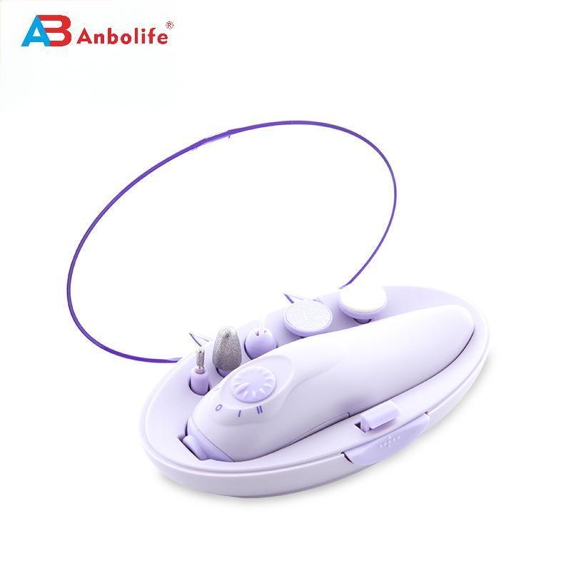 Profesjonalny przenośny zestaw do pilników do paznokci i zasilana bateriami frezarka do paznokci do pedicure